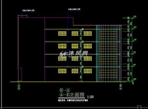 某多层电子制品厂房车间施工图